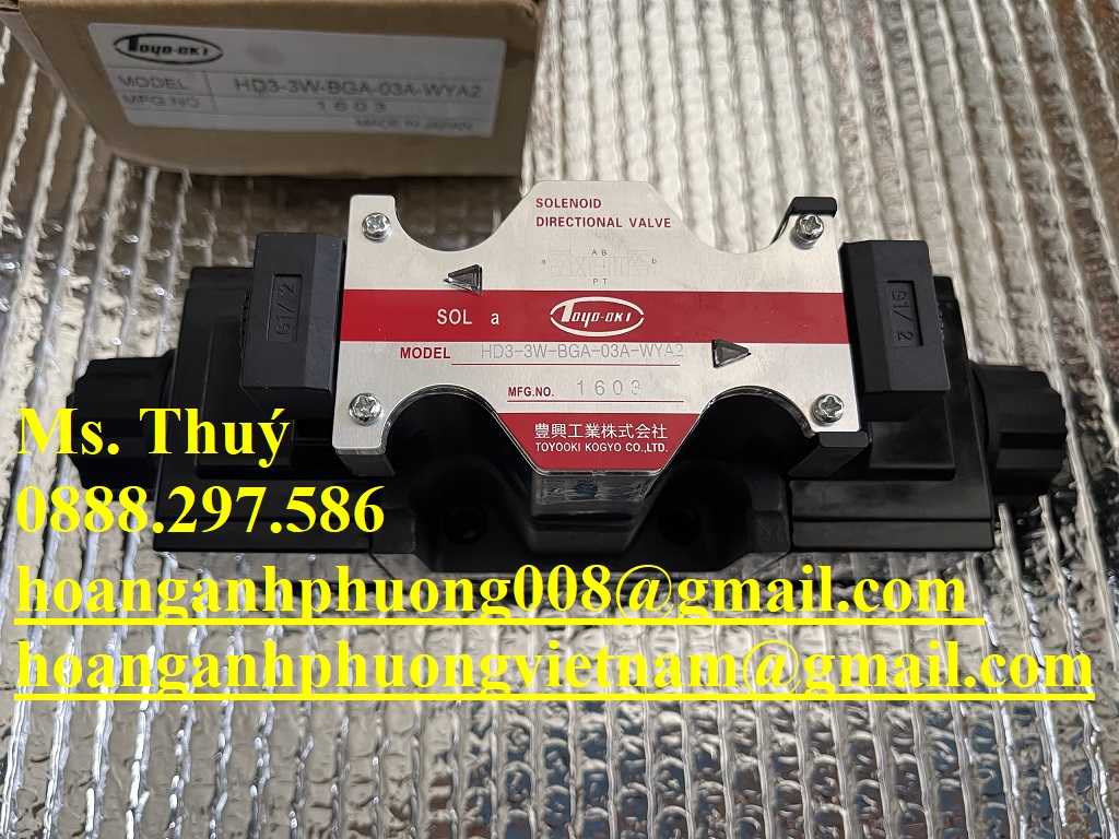 Van thuỷ lực Toyo- Oki HD3-3W-BGA-WYA2 - Chính Hãng